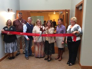 Ribbon cutting photo
